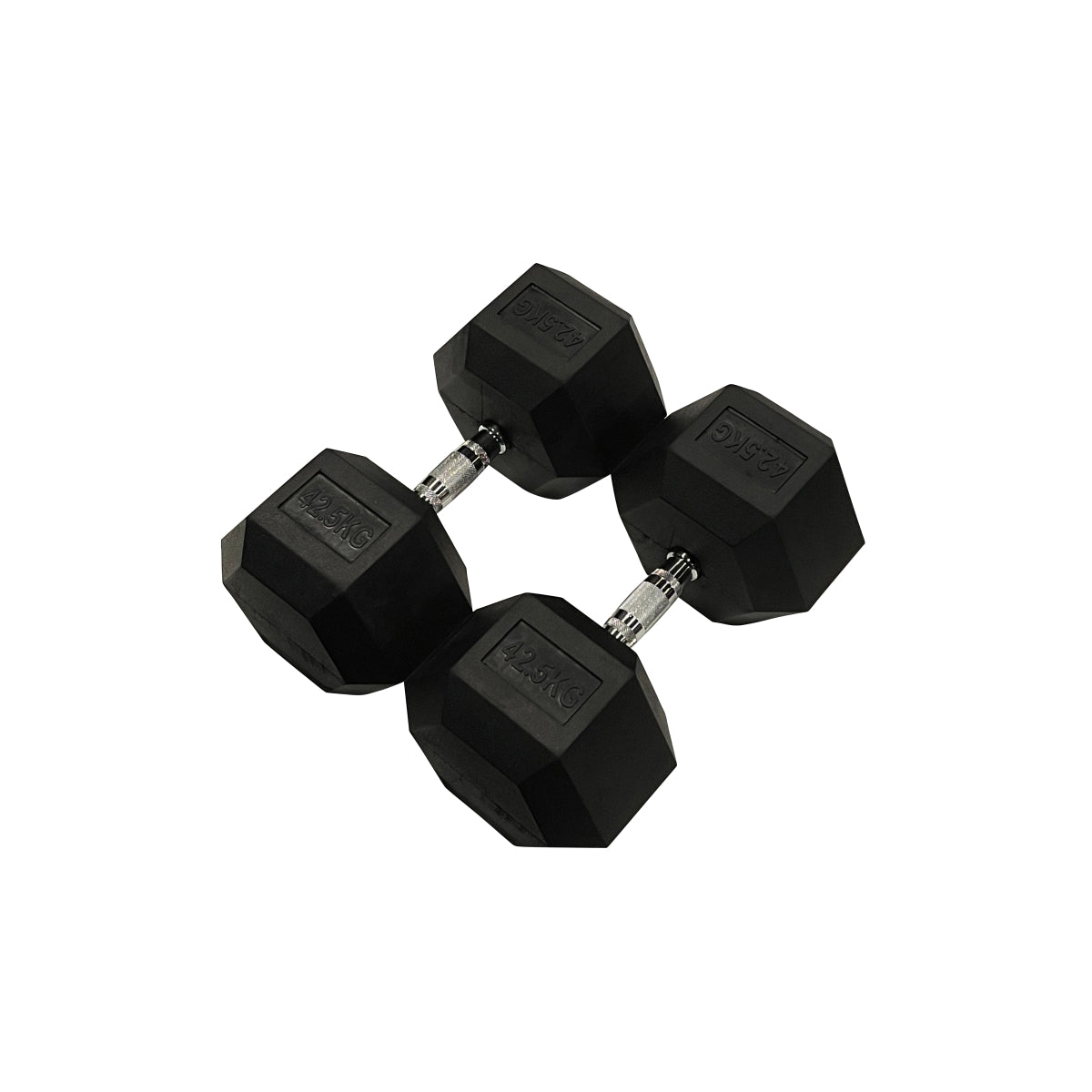 ラバー ヘックス ダンベル 52.5kg × 2個 セット 単品販売】【長期在庫品】ヘックスラバーダンベル 固定式 52.5kg 55kg