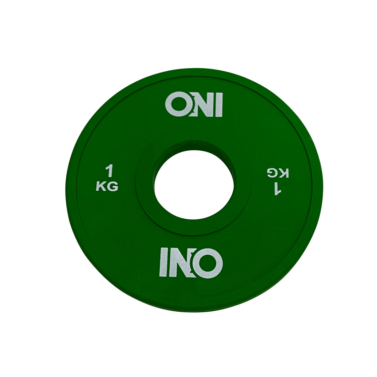 【一部予約販売】ONI チェンジプレート 5kg 2.5kg 1.25kg 0.5kg 2kg 1.5kg 1kg 2枚1セット 送料無料 IWF規格仕様 高精度 高耐久 オリンピックシャフト仕様