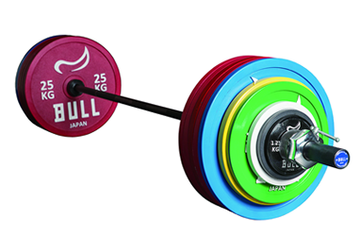 BULL パワーリフティングプレート 282.5kg 336kg 436kg セット IPF公認