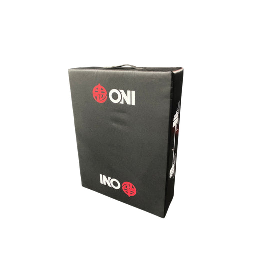 ONI 鬼 ダンベルミット バーベルミット 2枚1セット 厚さ20cm 超厚手 ビッグサイズ バーベルドロップ クロスフィット 消音性 衝撃吸収 立て掛け収納 事故防止 黒