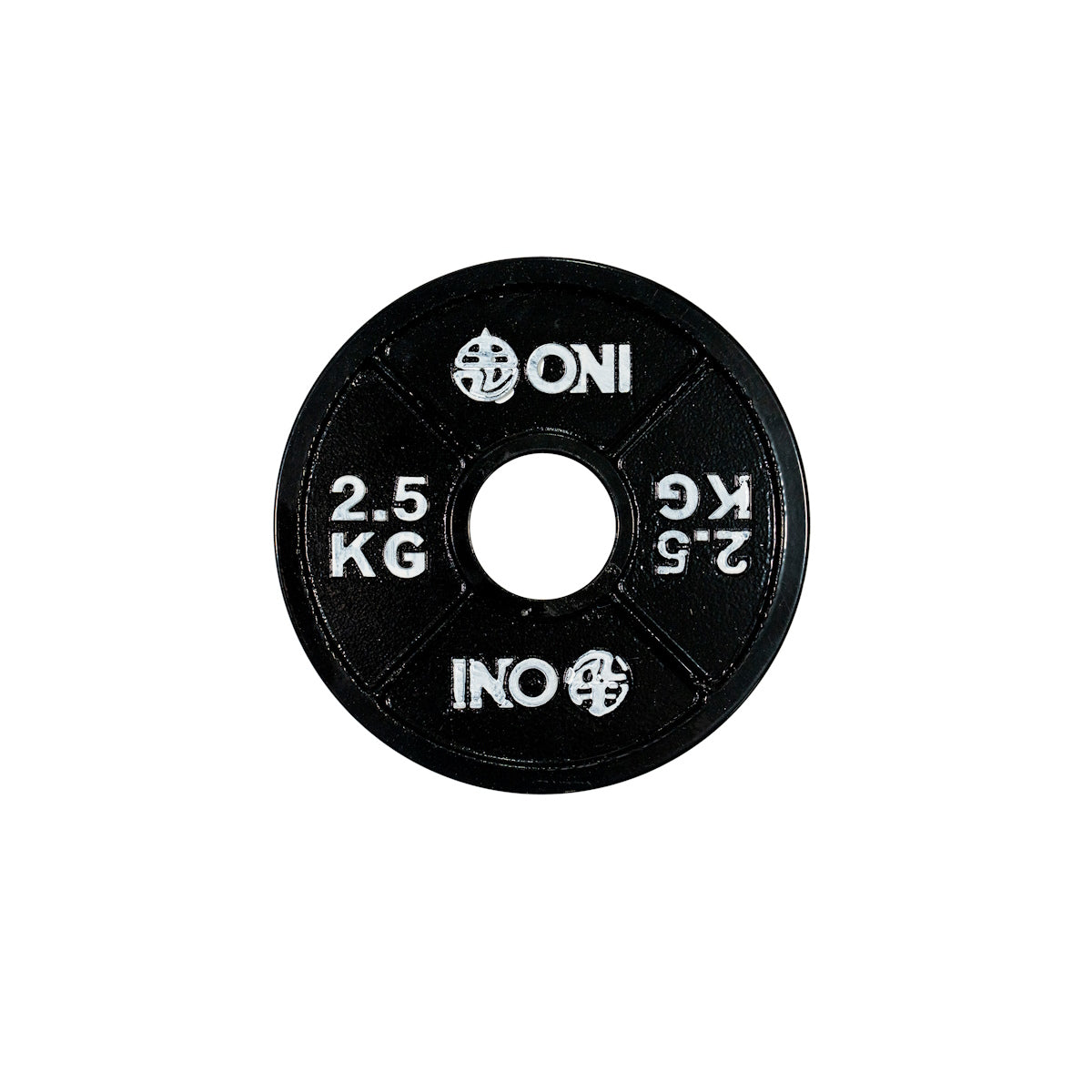 ONI パワーリフティングプレート コンペティション スチールプレート 25kg 20kg 15kg 10kg 5kg 2.5kg 1.25kg 0.5kg 0.25kg 2枚1セット IPF公認