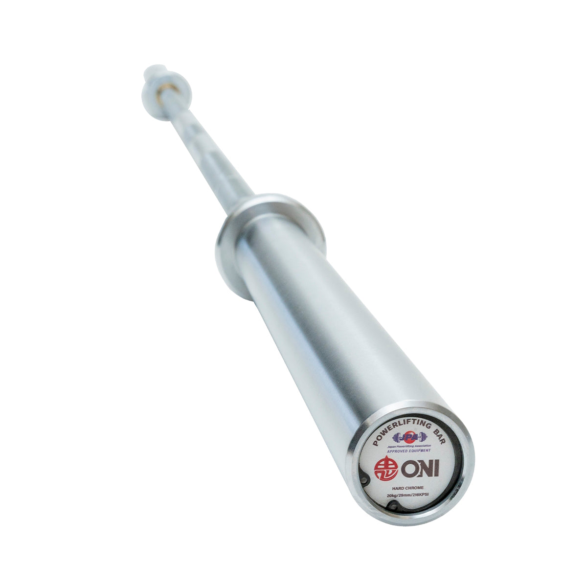 【予約販売】ONI パワーリフティングバー オリンピックシャフト ハードクローム JPA公認