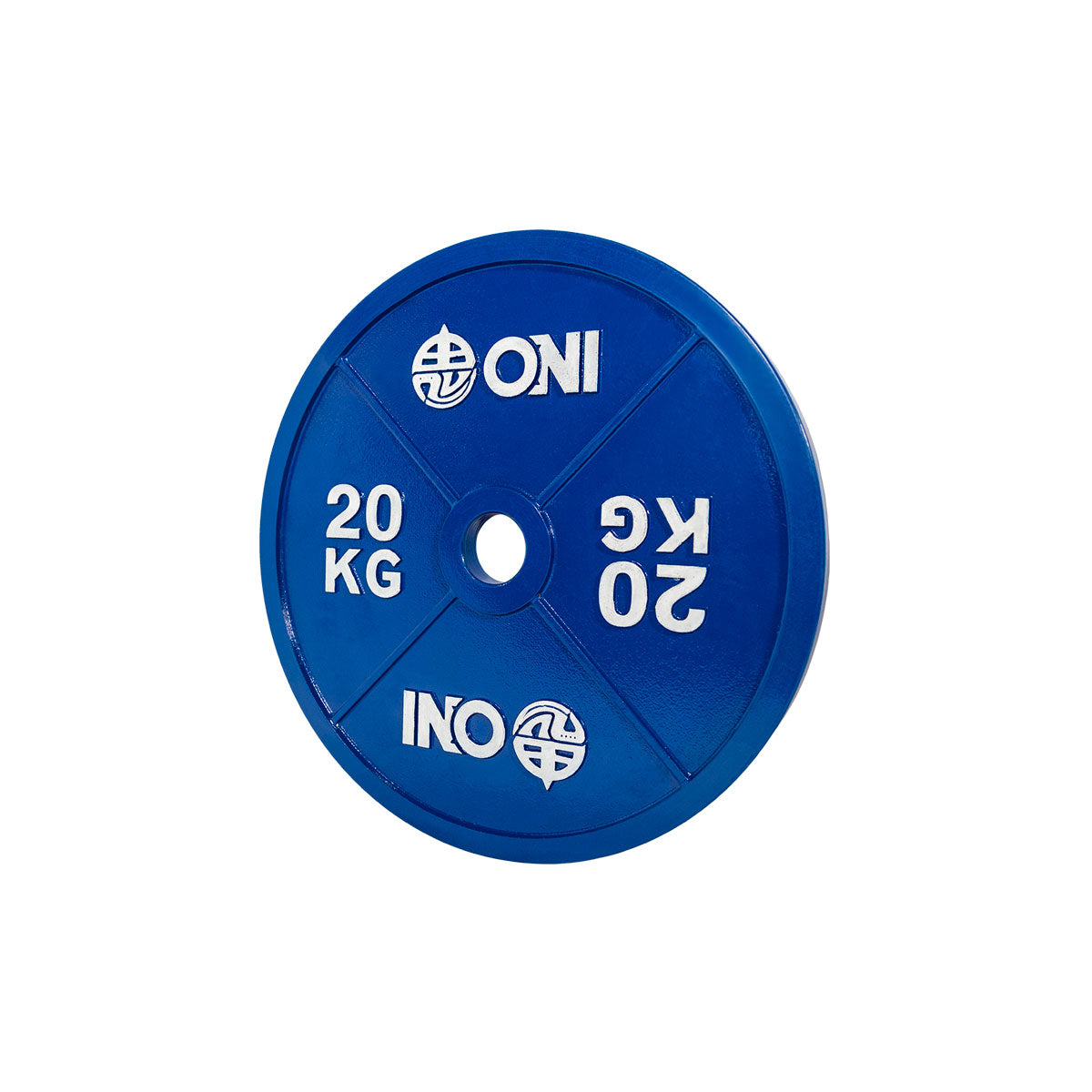ONI パワーリフティングプレート コンペティション スチールプレート 25kg 20kg 15kg 10kg 5kg 2.5kg 1.25kg 0.5kg 0.25kg 2枚1セット IPF公認