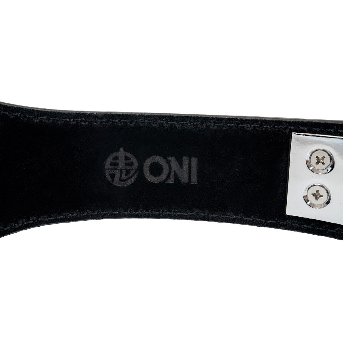 ONI 鬼 レバーアクションボディビルベルトNX バックル付き 13mm