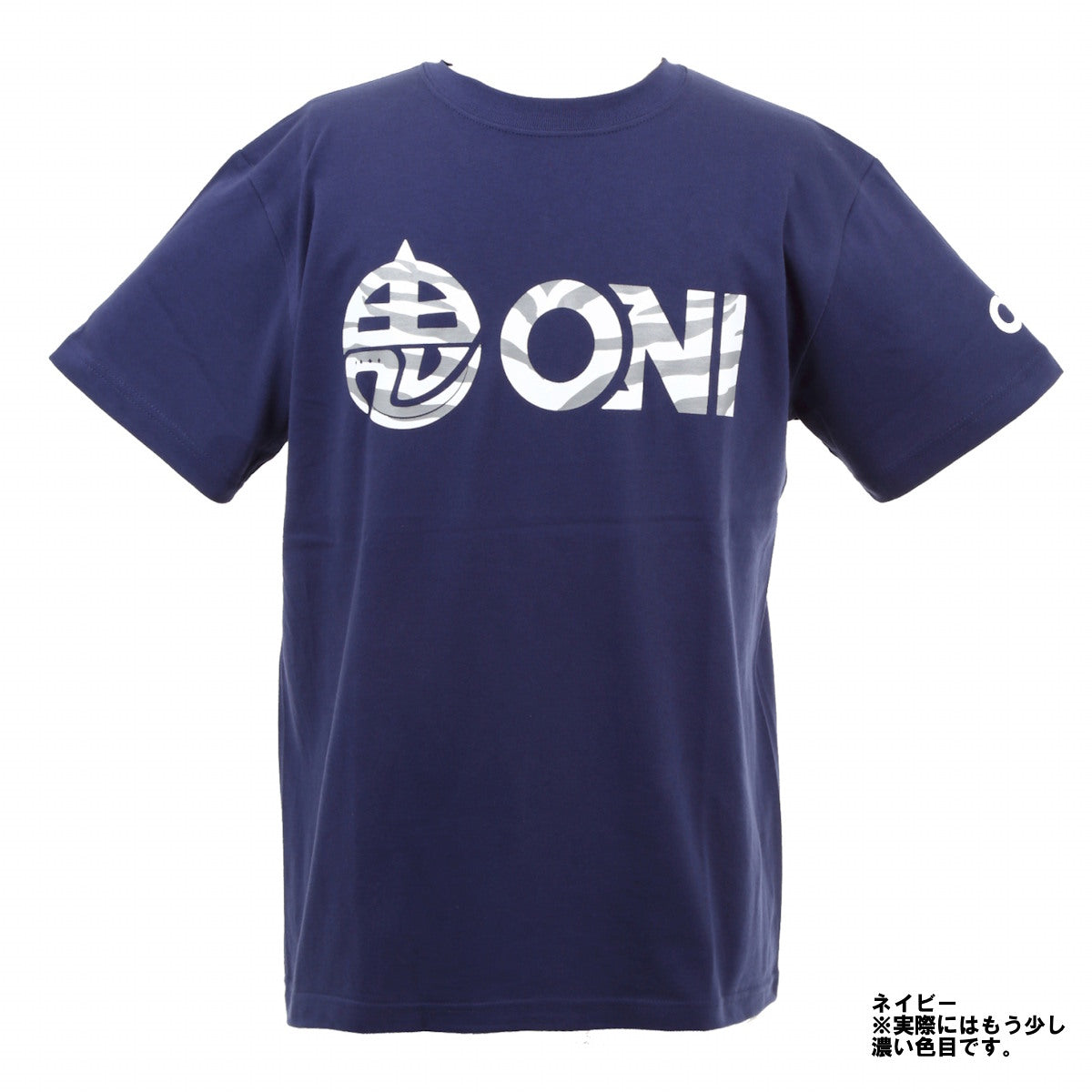 【受注生産品】ONI ALLグリップTシャツ 迷彩柄ロゴ 背中超強力滑り止め