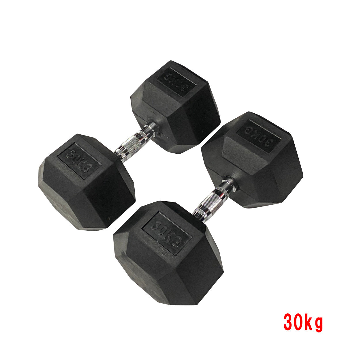 【単品販売】【長期在庫品】ヘックスラバーダンベル 固定式 1kg, 12.5kg, 15kg, 17.5kg, 22.5kg, 25kg, 27.5kg, 30kg, 37.5kg, 42.5kg, 47.5kg