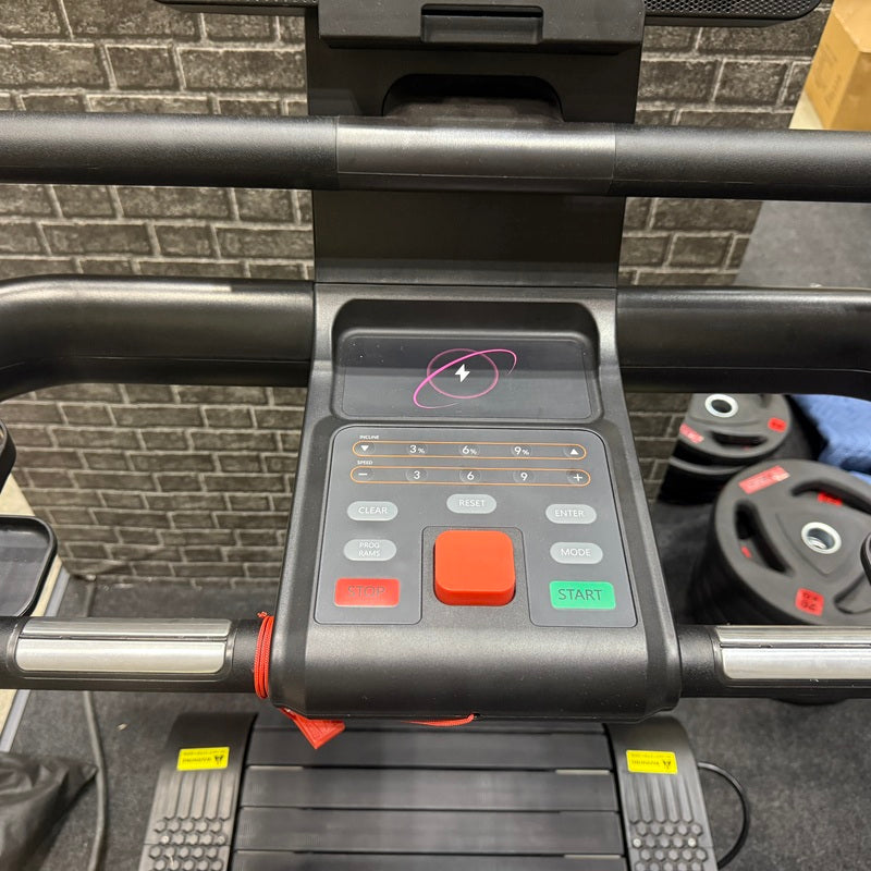 【チャーター便配送/組立有】【スポルテック展示品】ハイブリッドトレッドミル 自走式 モーター式 ランニングマシン Crossfit HIIT 有酸素運動