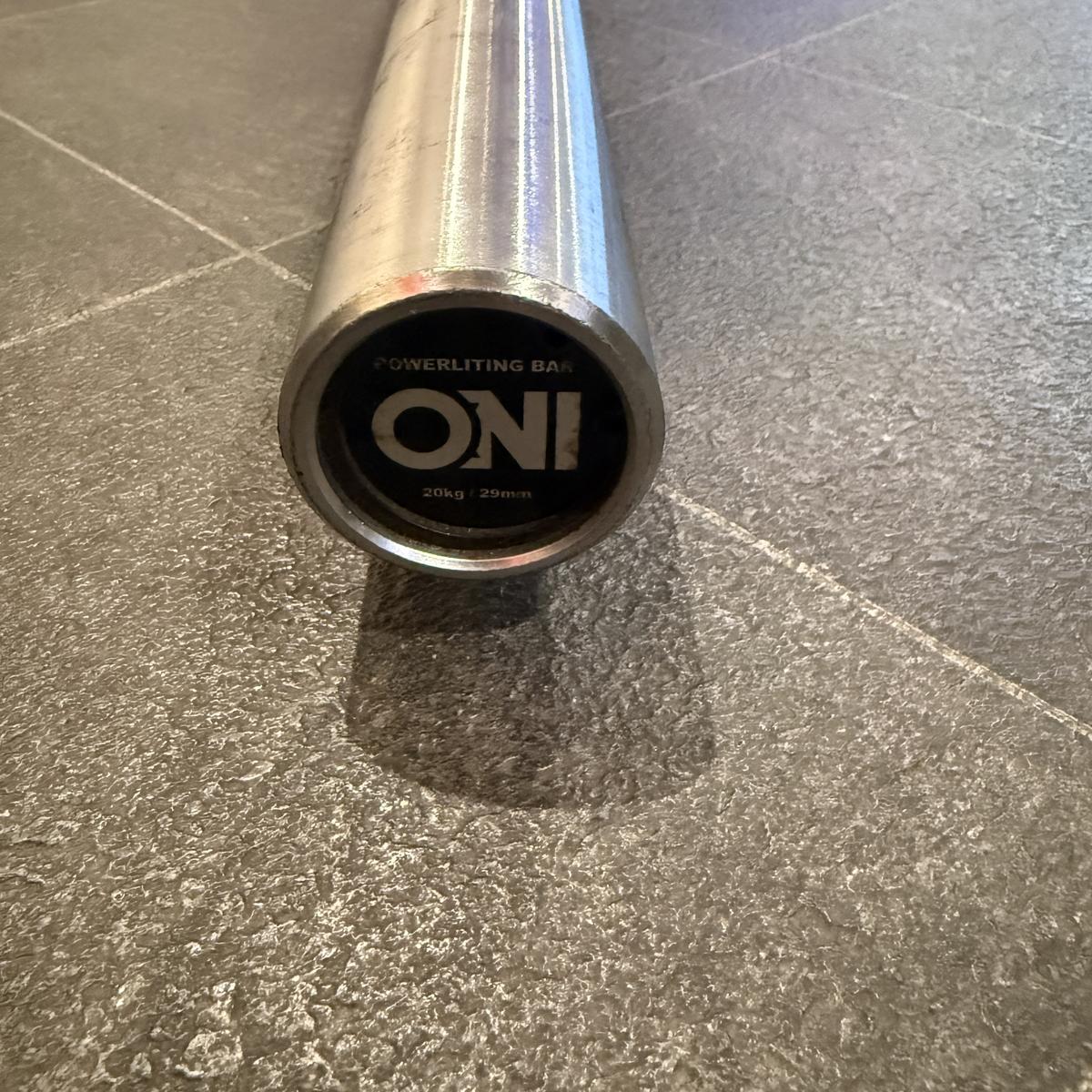 【中古品SALE】ONI パワーリフティングバーハードクローム