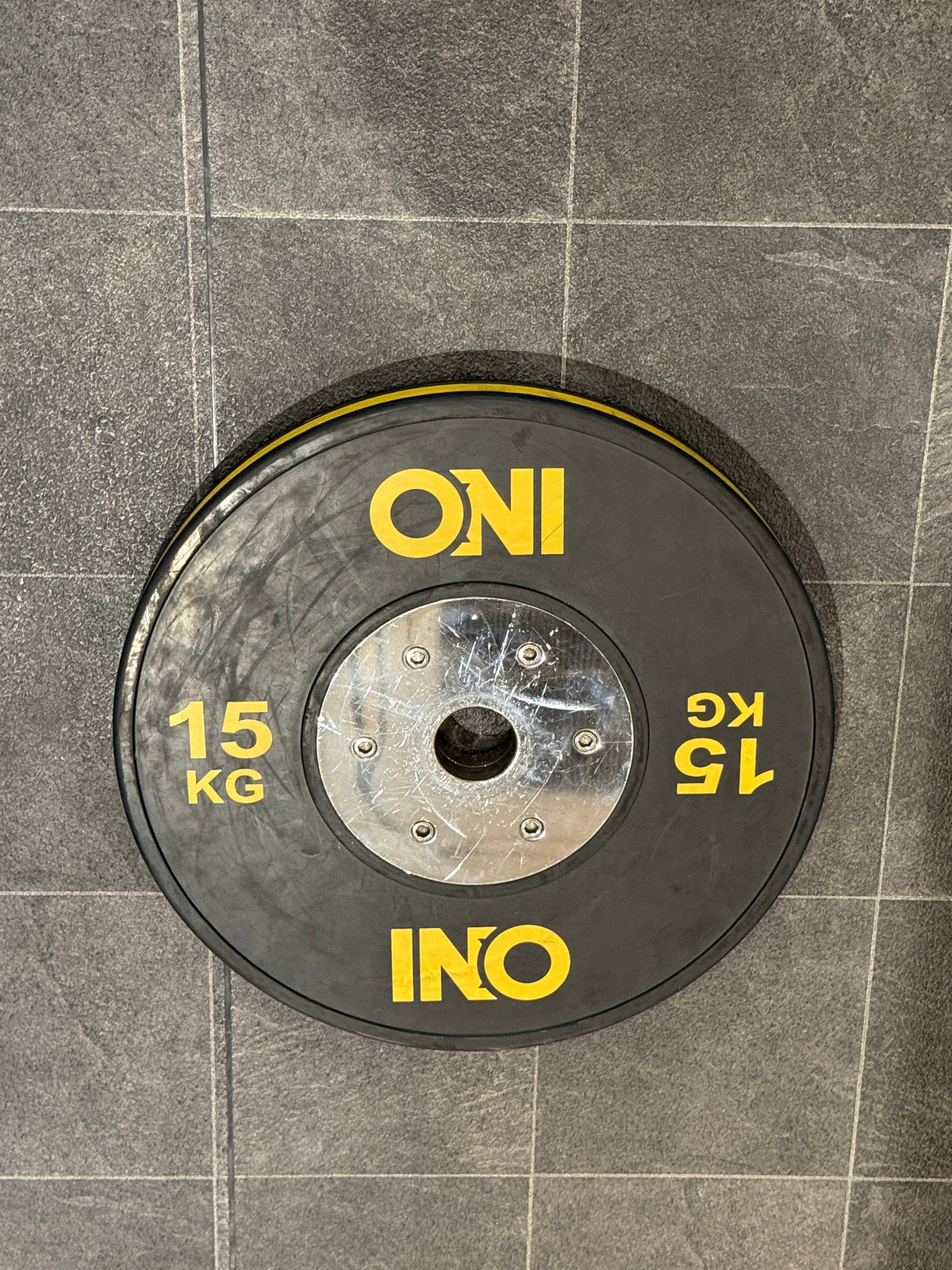 【中古品】ONI バンパープレート 15kg 10kg 1枚単位販売