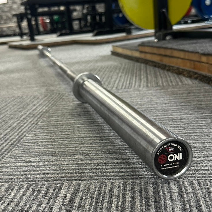 【中古品SALE】ONI パワーリフティングバーステンレスSUS630 IPF公認