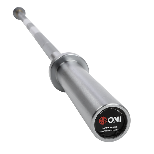 ONI パワーリフティングバー ショートスリーブ ハードクローム